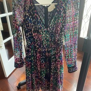 Kate Spade Cocktail Dress Size 0 Rainbow Color